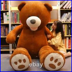 100-260cm Teddy Bear Skin Coat Soft Big Skin Shell Semi-Finished Kids Doll Gift