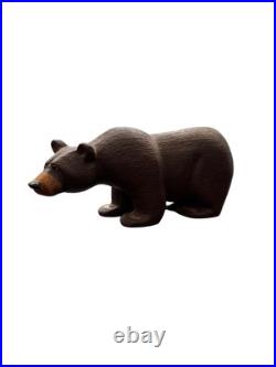 10 Solid Wood Hand Carved Bear Big Sky Carvers Jeff Fleming Sculpture