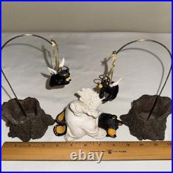 11 Pc Bearfoots Beartivity Nativity Set by Jeff Fleming Big Sky Carvers No Box