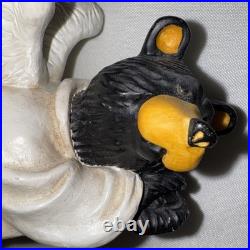 11 Pc Bearfoots Beartivity Nativity Set by Jeff Fleming Big Sky Carvers No Box
