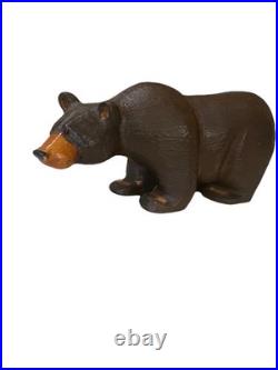 11 Solid Wood Hand Carved Bear Big Sky Carvers Jeff Fleming Sculpture