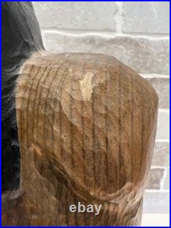 16 Solid Wood Hand Carved Bear Hiking Big Sky Carvers Jeff Fleming Sculpture