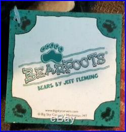 1996 Big Sky Carvers Bearfoots Bears Matty By Jeff Fleming LARGE MAMA AND CUB