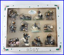 2004 Big Sky Carvers BEARFOOTS 12 Days of Christmas Ornament Set EXCELLENT Rare