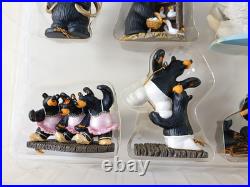2004 Big Sky Carvers BEARFOOTS 12 Days of Christmas Ornament Set EXCELLENT Rare