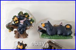 2004 Big Sky Carvers BEARFOOTS 12 Days of Christmas Ornament Set EXCELLENT Rare