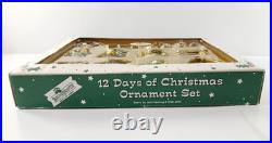 2004 Big Sky Carvers BEARFOOTS 12 Days of Christmas Ornament Set EXCELLENT Rare