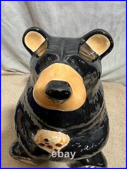 2010 Black Bear Cookie Jar (12 Tall)