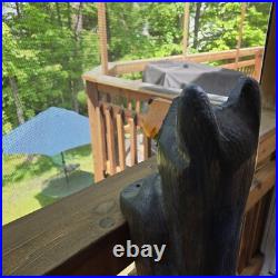 22 Wood Bear Big Sky Carvers Jeff Fleming Sculpture Peeker 8 LB Hand Carved 22 Wood Bear Big Sky Carvers Jeff Fleming Sculpture Peeker 8 LB Hand Carved