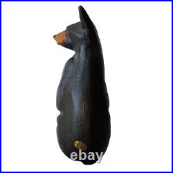 23 Wood Bear Big Sky Carvers Jeff Fleming Sculpture Climber 8 LB Hand Carved 23 Wood Bear Big Sky Carvers Jeff Fleming Sculpture Climber 8 LB Hand Carved
