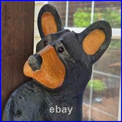 23 Wood Bear Big Sky Carvers Jeff Fleming Sculpture Climber 8 LB Hand Carved 23 Wood Bear Big Sky Carvers Jeff Fleming Sculpture Climber 8 LB Hand Carved