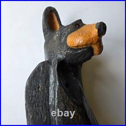 23 Wood Bear Big Sky Carvers Jeff Fleming Sculpture Climber 8 LB Hand Carved 23 Wood Bear Big Sky Carvers Jeff Fleming Sculpture Climber 8 LB Hand Carved