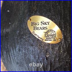 23 Wood Bear Big Sky Carvers Jeff Fleming Sculpture Climber 8 LB Hand Carved 23 Wood Bear Big Sky Carvers Jeff Fleming Sculpture Climber 8 LB Hand Carved