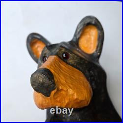 23 Wood Bear Big Sky Carvers Jeff Fleming Sculpture Climber 8 LB Hand Carved 23 Wood Bear Big Sky Carvers Jeff Fleming Sculpture Climber 8 LB Hand Carved