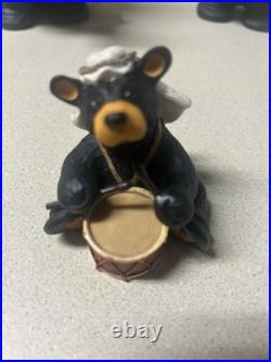 2 Sets Bearfoots Beartivity II&III Figures Nativity Set Jeff Fleming Big Sky NIB