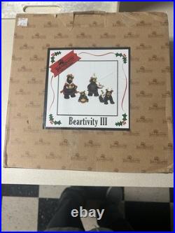 2 Sets Bearfoots Beartivity II&III Figures Nativity Set Jeff Fleming Big Sky NIB