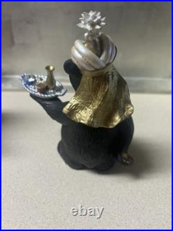 2 Sets Bearfoots Beartivity II&III Figures Nativity Set Jeff Fleming Big Sky NIB