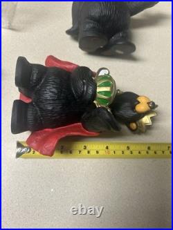 2 Sets Bearfoots Beartivity II&III Figures Nativity Set Jeff Fleming Big Sky NIB