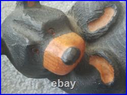 3pc Big Sky Carvers Jeff Fleming Bearfoots Rosie & Riley Chillin Bears & Tree 3pc Big Sky Carvers Jeff Fleming Bearfoots Rosie & Riley Chillin Bears & Tree