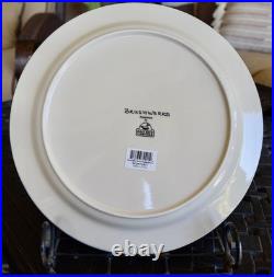 4 NEW Big sky Carvers BRUSHWERKS dinnerware Dinner Plates BEAR