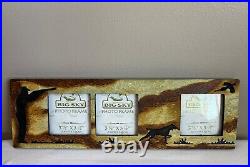 4 Stonecast Photo Frames Big Sky Carvers & Bridger Trading Co. Wild Animals