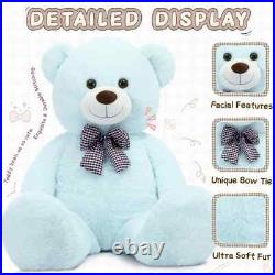 4ft Giant Teddy Bear, Giant Stuffed Big Bear Plush Toy, Childs Kids Adult Gift