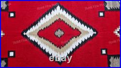 6x6 Ft Handwoven Navajo Rug Southwestern Native American Style Large Area Rug