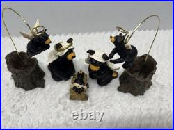 BEARFOOTS Bear Nativity Set I Beartivity Christmas Jeff Fleming Big Sky Carvers