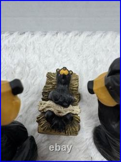 BEARFOOTS Bear Nativity Set I Beartivity Christmas Jeff Fleming Big Sky Carvers