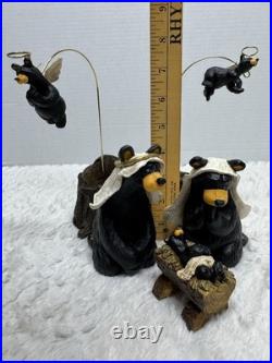 BEARFOOTS Bear Nativity Set I Beartivity Christmas Jeff Fleming Big Sky Carvers