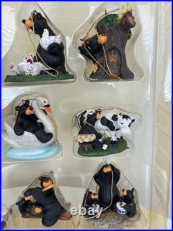 BEARFOOTS Bears by Jeff Fleming 12 Days of Christmas Ornament Set BIG SKY BEARFOOTS Bears by Jeff Fleming 12 Days of Christmas Ornament Set BIG SKY