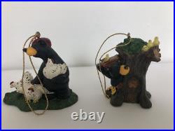 BEARFOOTS Bears by Jeff Fleming 12 Days of Christmas Ornament Set BIG SKY BEARFOOTS Bears by Jeff Fleming 12 Days of Christmas Ornament Set BIG SKY