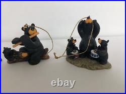BEARFOOTS Bears by Jeff Fleming 12 Days of Christmas Ornament Set BIG SKY