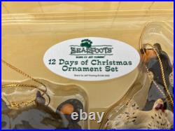 BEARFOOTS Bears by Jeff Fleming 12 Days of Christmas Ornament Set BIG SKY