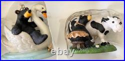 BEARFOOTS Bears by Jeff Fleming 12 Days of Christmas Ornament Set BIG SKY NIB