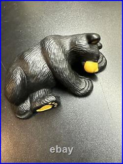 BEARFOOTS Big Sky Carvers Van Winkle Black Bear By Montana Artist Jeff Fleming