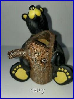 BEARFOOTS NATHAN Big Sky Carvers hugging tree Jeff Flemming Bear Foots withtags