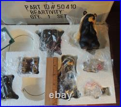 BEARFOOTS Nativity Beartivity SET Christmas 7-Piece No. 50410 BIG SKY CARVERS