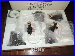 BEARFOOTS Nativity Beartivity SET Christmas 7-Piece No. 50410 BIG SKY CARVERS