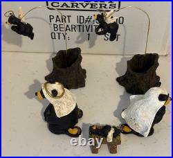 BEARFOOTS Nativity Set Beartivity Christmas 7 Piece Set Jeff Fleming 50410 Bear