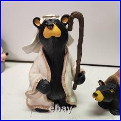 BEARFOOTS Nativity Set II Beartivity Christmas 5-Piece Set Jeff Fleming No Box