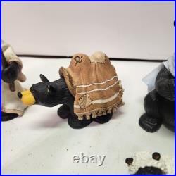 BEARFOOTS Nativity Set II Beartivity Christmas 5-Piece Set Jeff Fleming No Box