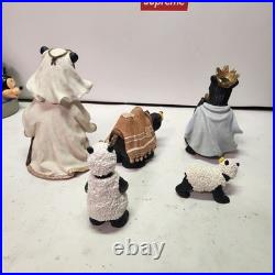 BEARFOOTS Nativity Set II Beartivity Christmas 5-Piece Set Jeff Fleming No Box