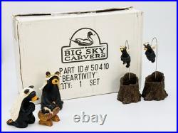 BEARFOOTS Nativity Set I Beartivity Christmas 7-Piece Set Jeff Fleming #50410