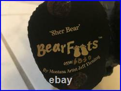 BEARFOOTS Sher Bear By Montana Artist Jeff Fleming Big Sky Carvers BearFoots