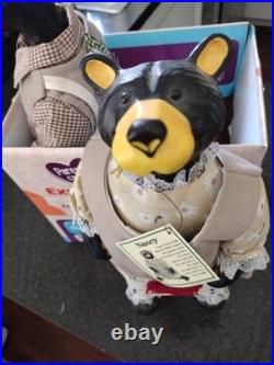 BEARFOOTS by Jeff Fleming -RARE 15 Tall NANCY From A Happy Bears Family