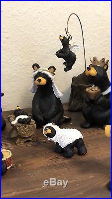 BEARTIVITY III BearFoots Bears Nativity Jeff Fleming Big Sky Carvers wisemen