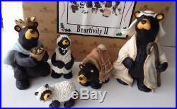 BEARTIVITY II BearFoots Bears by Jeff Fleming Nativity Set- Big Sky Carvers