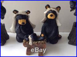 BEARTIVITY I BearFoots Bears by Jeff Fleming Nativity Set Big Sky Carvers