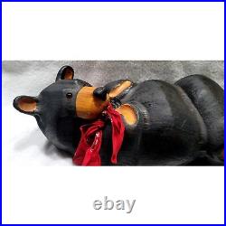 BIG SKY BEARS VTG Extra Large 22 Relaxing Bear by Jeff Fleming IND/OUT Display